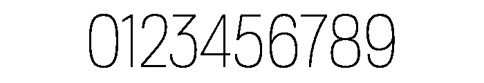 TofinoNarrow LightPersonal Font OTHER CHARS