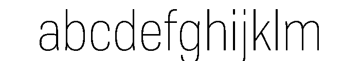 TofinoNarrow LightPersonal FONT