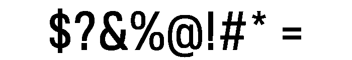 TofinoNarrow MediumPersonal Font OTHER CHARS