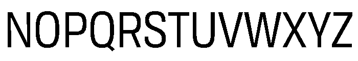 TofinoNarrow RegularPersonal Font UPPERCASE