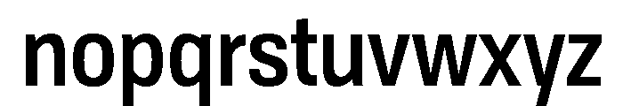 TofinoNarrow SemiboldPersonal Font LOWERCASE