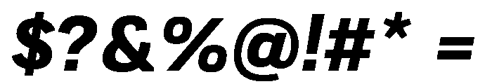 TofinoText BoldItalic Instance Font OTHER CHARS