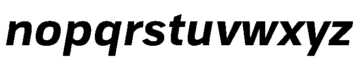 TofinoText BoldItalic Instance Font LOWERCASE