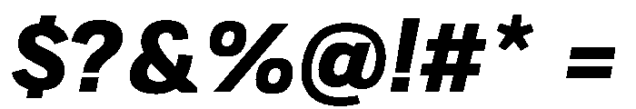 TofinoText BoldItalicPersonal Font OTHER CHARS
