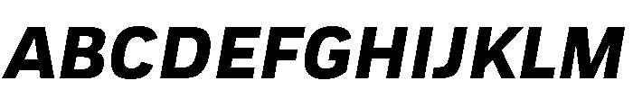 TofinoText BoldItalicPersonal Font UPPERCASE