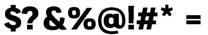TofinoText BoldPersonal Font OTHER CHARS