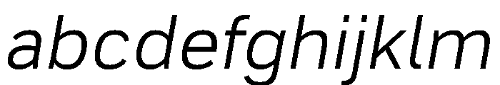 TofinoText LightItalic Instance FONT