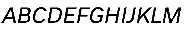 TofinoText RegularItalicPersonal Font UPPERCASE