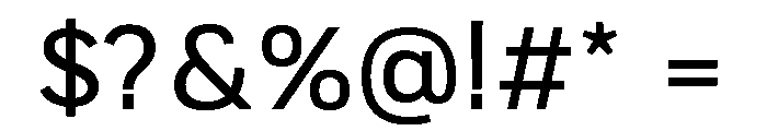 TofinoText RegularPersonal Font OTHER CHARS