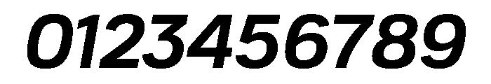 TofinoText SemiboldItalicPersonal Font OTHER CHARS
