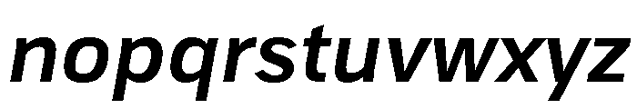 TofinoText SemiboldItalicPersonal Font LOWERCASE