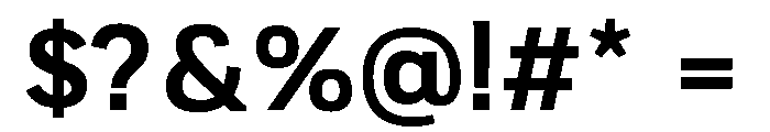 TofinoText SemiboldPersonal Font OTHER CHARS