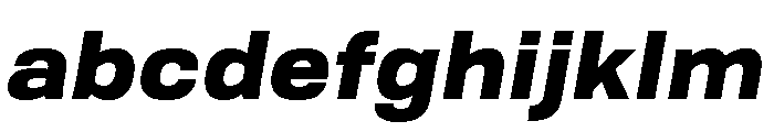 TofinoWide BlackItalicPersonal FONT