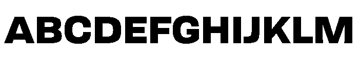 TofinoWide BlackPersonal Font UPPERCASE