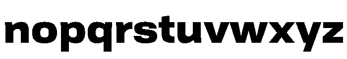 TofinoWide BlackPersonal Font LOWERCASE