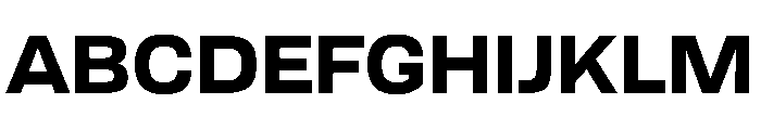 TofinoWide Bold Font UPPERCASE