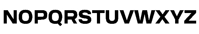 TofinoWide Bold Font UPPERCASE