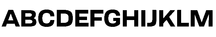 TofinoWide BoldPersonal Font UPPERCASE