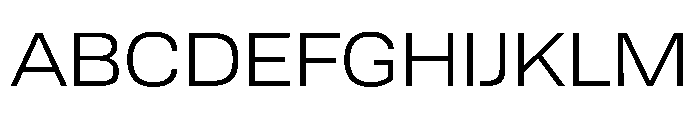 TofinoWide Book Font UPPERCASE