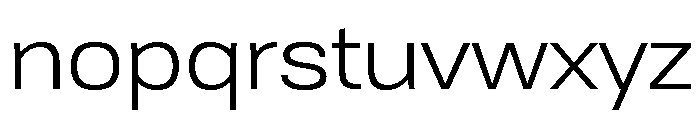 TofinoWide BookPersonal Font LOWERCASE