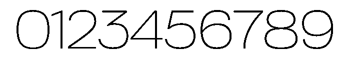 TofinoWide Light Font OTHER CHARS