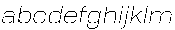 TofinoWide LightItalicPersonal FONT