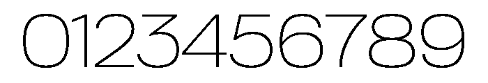 TofinoWide LightPersonal Font OTHER CHARS