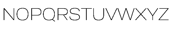 TofinoWide LightPersonal Font UPPERCASE