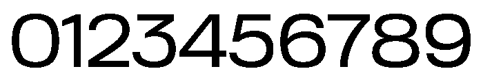 TofinoWide RegularPersonal Font OTHER CHARS