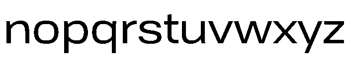 TofinoWide RegularPersonal Font LOWERCASE
