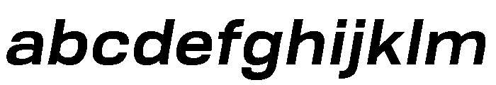 TofinoWide SemiboldItalicPersonal FONT
