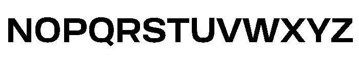 TofinoWide SemiboldPersonal Font UPPERCASE
