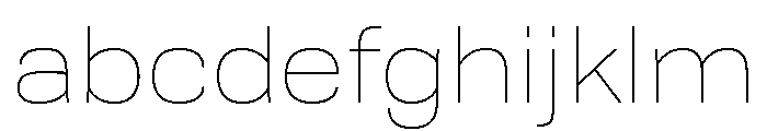 TofinoWide ThinPersonal FONT