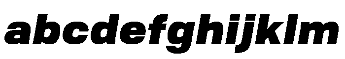TofinoWide UltraItalicPersonal FONT