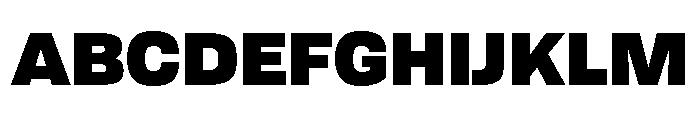 TofinoWide UltraPersonal Font UPPERCASE
