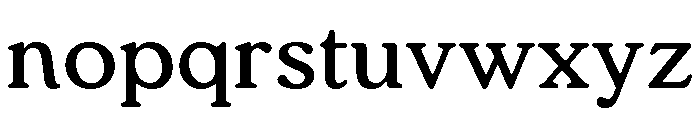 Tofmeraki Book Font LOWERCASE