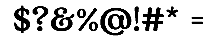 Tofmeraki Medium Font OTHER CHARS