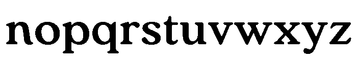 Tofmeraki Medium Font LOWERCASE
