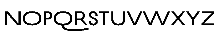Tofonsra Light Font LOWERCASE