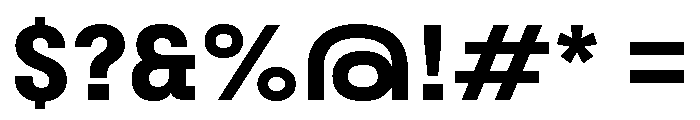 Tofonsra Medium Font OTHER CHARS