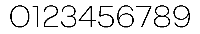 Tofrauha Extralight Font OTHER CHARS