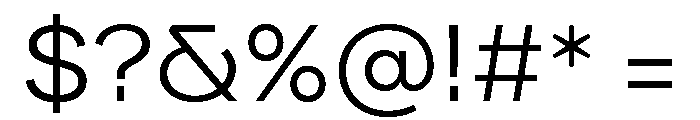 Tofrauha Light Font OTHER CHARS