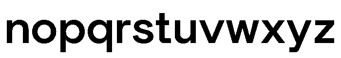 Tofrauha Medium Font LOWERCASE