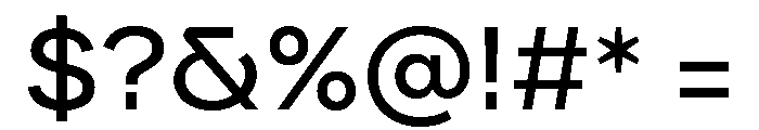 Tofrauha Regular Font OTHER CHARS