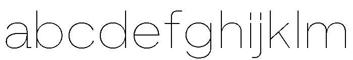 Tofrauha Thin FONT