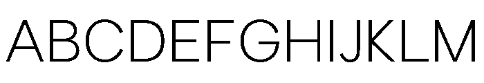 Tofsatori Light Font UPPERCASE