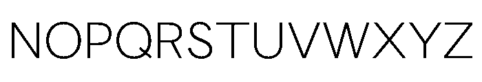 Tofsatori Light Font UPPERCASE