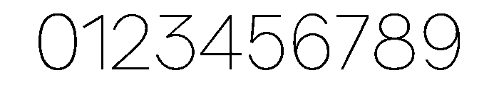 Tofsatori Thin Font OTHER CHARS