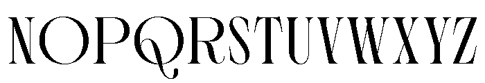 Tofssonder Regular Font UPPERCASE
