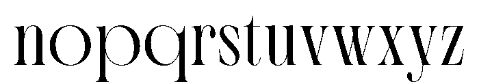 Tofssonder Regular Font LOWERCASE